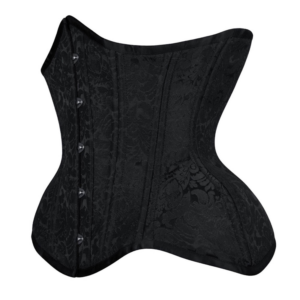 Attitude Corsets - Rileóna Unterbrustkorsett - Schwarz